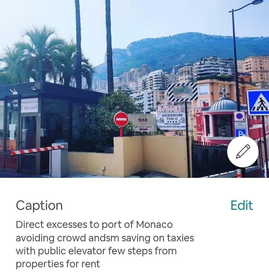 Home for 2 few steps from casino monte carlo and beach Beausoleil Exterior foto